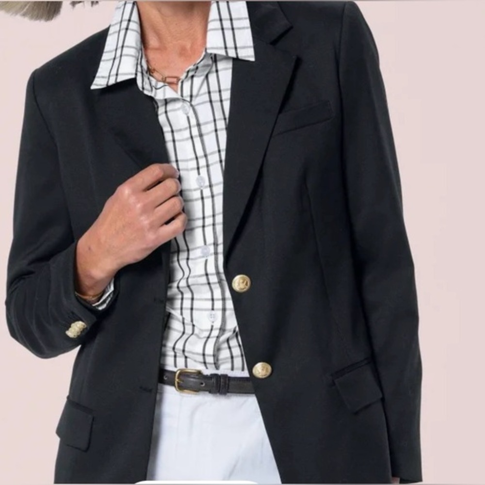 Appleseeds BlazerWool blend Sz S Preppy Office FormalBusiness CasualProfessional
